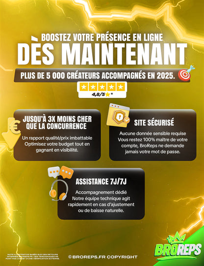 Abonnement Tiktok